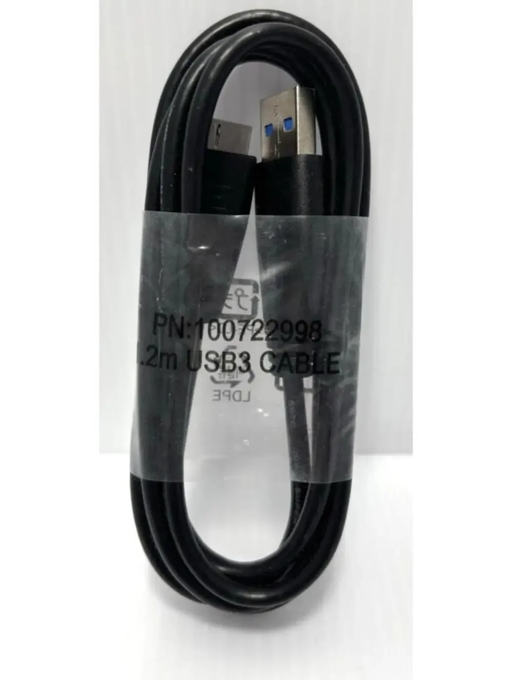 USB 3.0 Cable 1.2M High Speed Data Transfer PN 100722998 Durable Computer Cord